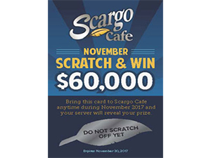 Scargo Cafe Scratch-Off